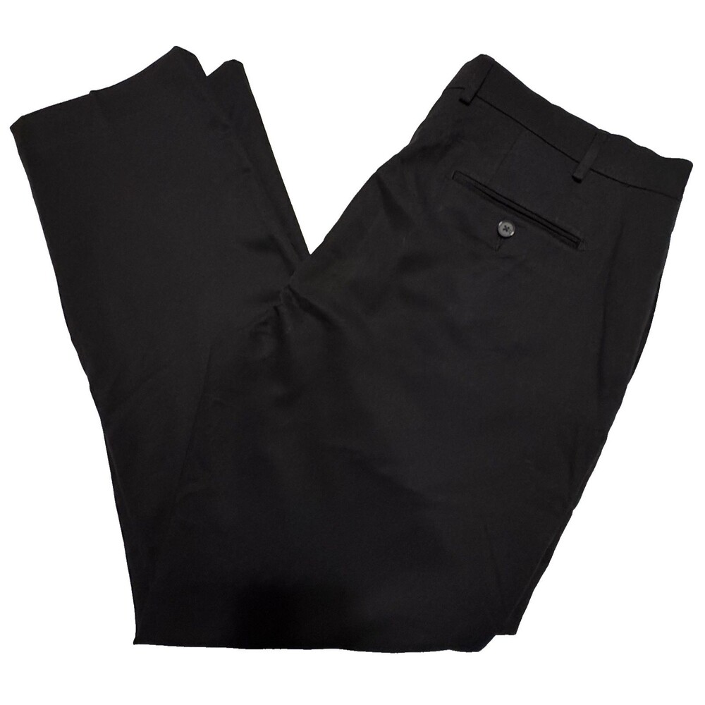 Calvin Klein Mens Size 38x30 Navy Blue Jerome Slim Fit Dress Pants Chinos - Picture 4 of 11